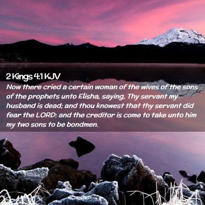 2 Kings 4:1 KJV Free Bible Images