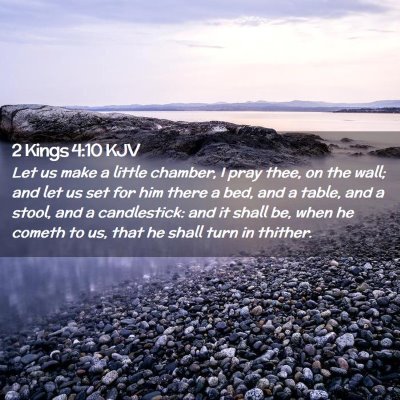 2 Kings 4:10 KJV Free Bible Images