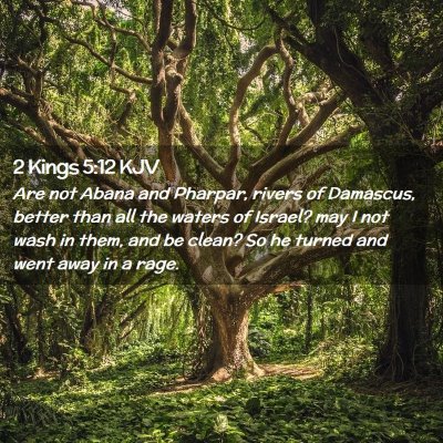 2 Kings 5:12 KJV Free Bible Images