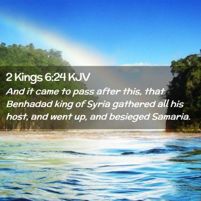 2 Kings 6:24 KJV Free Bible Images