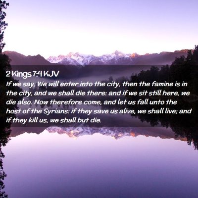 2 Kings 7:4 KJV Free Bible Images