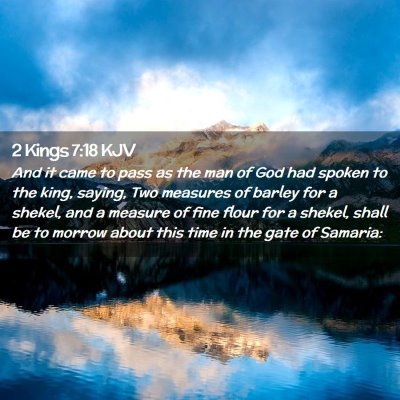 2 Kings 7:18 KJV Free Bible Images