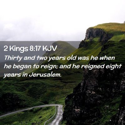 2 Kings 8:17 KJV Free Bible Images