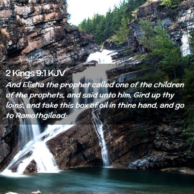 2 Kings 9:1 KJV Free Bible Images