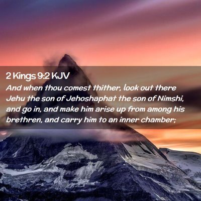 2 Kings 9:2 KJV Free Bible Images