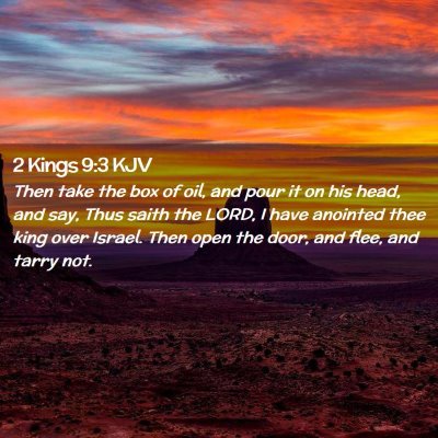 2 Kings 9:3 KJV Free Bible Images