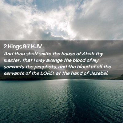 2 Kings 9:7 KJV Free Bible Images