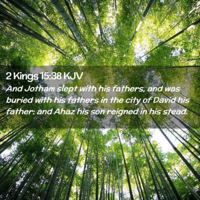 2 Kings 15:38 KJV Free Bible Images