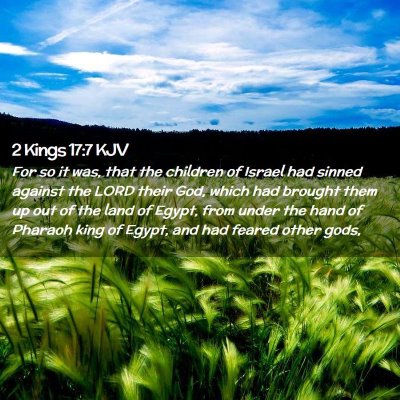 2 Kings 17:7 KJV Free Bible Images