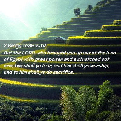 2 Kings 17:36 KJV Free Bible Images