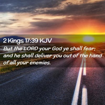 2 Kings 17:39 KJV Free Bible Images