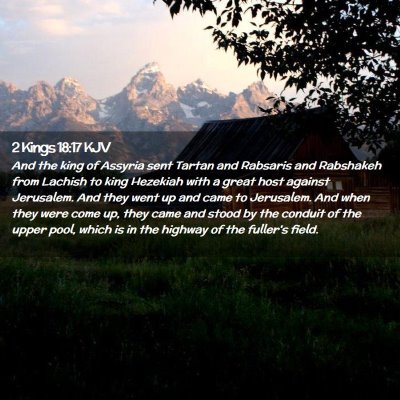 2 Kings 18:17 KJV Free Bible Images