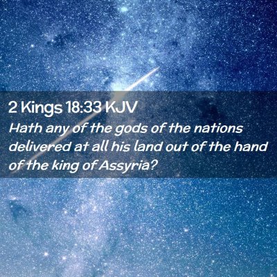 2 Kings 18:33 KJV Free Bible Images