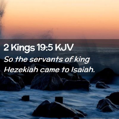 2 Kings 19:5 KJV Free Bible Images