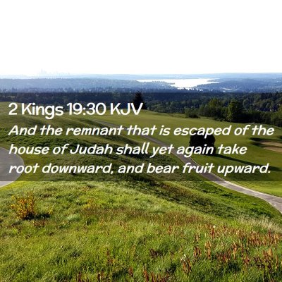 2 Kings 19:30 KJV Free Bible Images