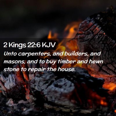 2 Kings 22:6 KJV Free Bible Images