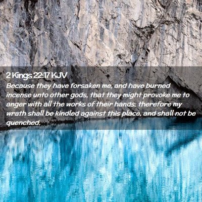 2 Kings 22:17 KJV Free Bible Images