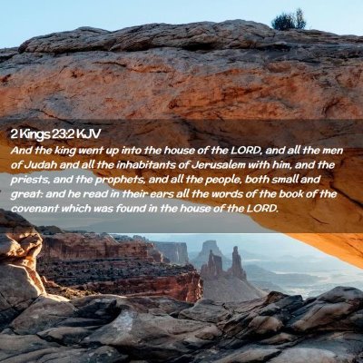 2 Kings 23:2 KJV Free Bible Images