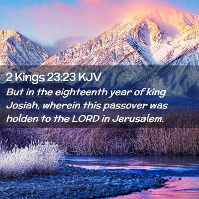 2 Kings 23:23 KJV Free Bible Images