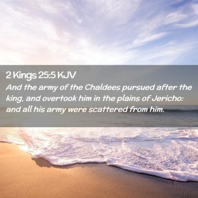 2 Kings 25:5 KJV Free Bible Images