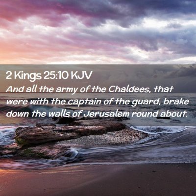 2 Kings 25:10 KJV Free Bible Images