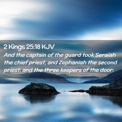 2 Kings 25:18 KJV Free Bible Images