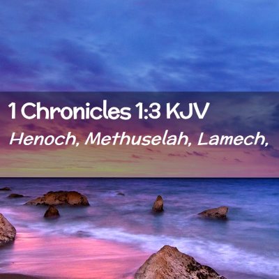 1 Chronicles 1:3 KJV Free Bible Images