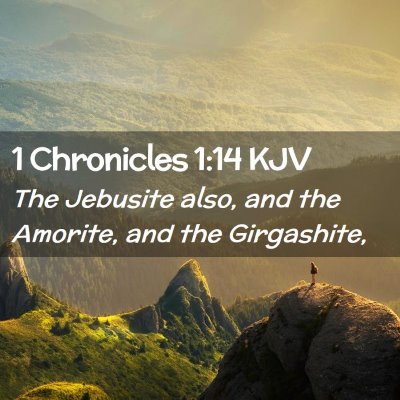 1 Chronicles 1:14 KJV Free Bible Images