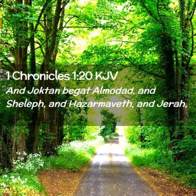 1 Chronicles 1:20 KJV Free Bible Images