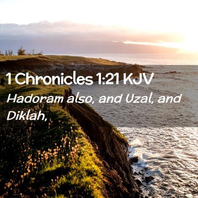 1 Chronicles 1:21 KJV Free Bible Images