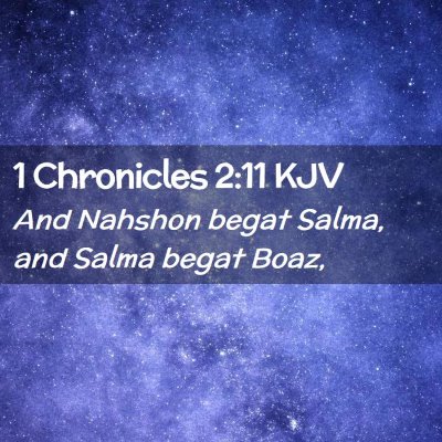 1 Chronicles 2:11 KJV Free Bible Images