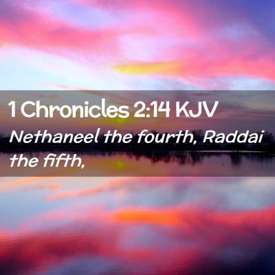 1 Chronicles 2:14 KJV Free Bible Images