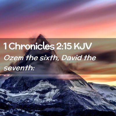 1 Chronicles 2:15 KJV Free Bible Images