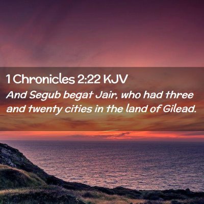 1 Chronicles 2:22 KJV Free Bible Images