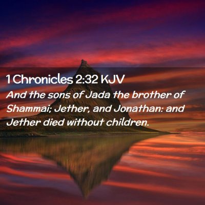 1 Chronicles 2:32 KJV Free Bible Images