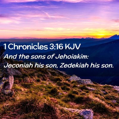 1 Chronicles 3:16 KJV Free Bible Images