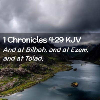 1 Chronicles 4:29 KJV Free Bible Images