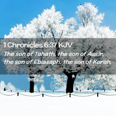 1 Chronicles 6:37 KJV Free Bible Images