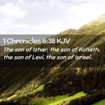 1 Chronicles 6:38 KJV Free Bible Images