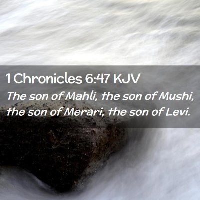 1 Chronicles 6:47 KJV Free Bible Images