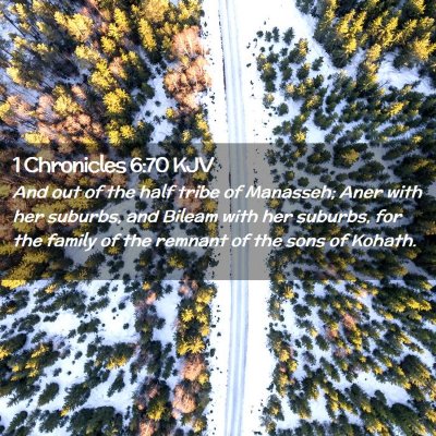 1 Chronicles 6:70 KJV Free Bible Images