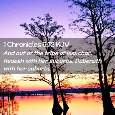 1 Chronicles 6:72 KJV Free Bible Images