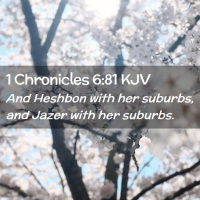 1 Chronicles 6:81 KJV Free Bible Images