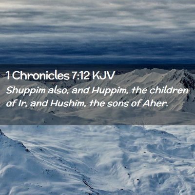 1 Chronicles 7:12 KJV Free Bible Images