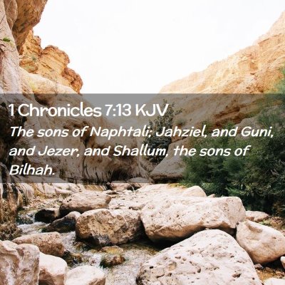 1 Chronicles 7:13 KJV Free Bible Images