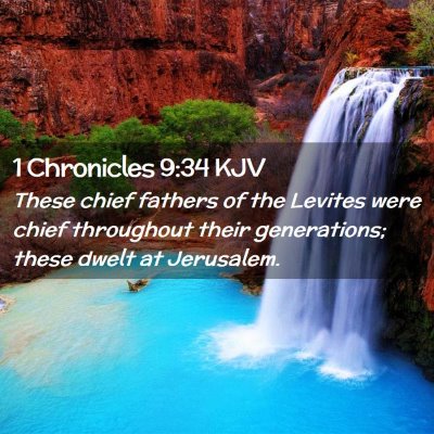 1 Chronicles 9:34 KJV Free Bible Images