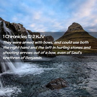 1 Chronicles 12:2 KJV Free Bible Images