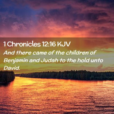 1 Chronicles 12:16 KJV Free Bible Images