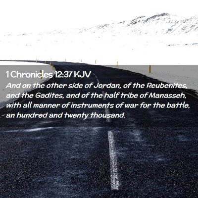 1 Chronicles 12:37 KJV Free Bible Images