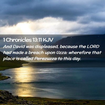 1 Chronicles 13:11 KJV Free Bible Images